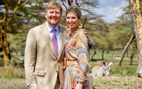 Máxima Zorreguieta en su viaje a Kenia