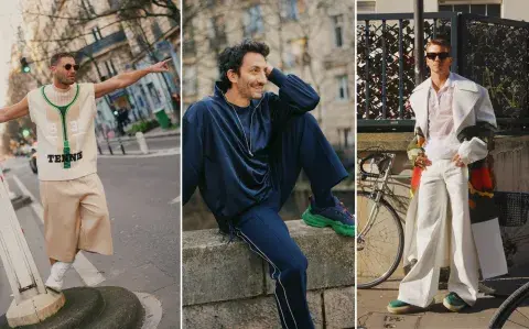 Nico Furtado, Franco Masini y Juan Minujín fueron furor en París con sus looks