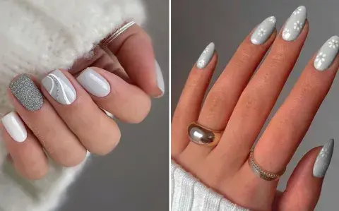 'Grey nails': 10 ideas de uñas delicadas y elegantes para el otoño
