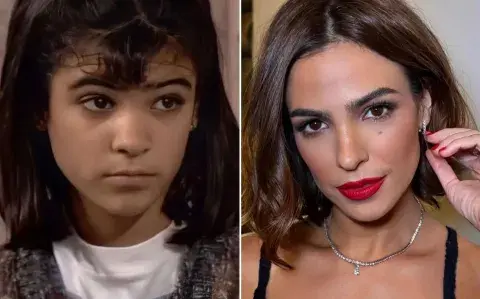 Pura nostalgia: Agustina Cherri recreó su look de Chiquititas 