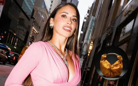 Antonela Roccuzzo lució un impactante bolso de lujo que es la sensación del momento