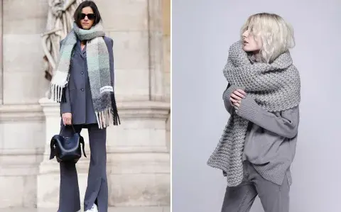Guía de estilo: 4 formas de usar la bufanda XXL Guía de estilo: 4 formas de usar la bufanda XXL