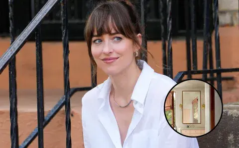 Así es por dentro el hermoso baño de Dakota Johnson en Los Ángeles Así es por dentro el hermoso baño de Dakota Johnson en Los Ángeles
