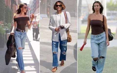 Adiós a los jeans rotos: estos son los pantalones que son tendencia Adiós a los jeans rotos: estos son los pantalones que son tendencia