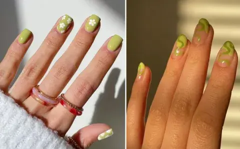 'Pistacho nails': 12 diseños súper originales con el color tendencia del invierno 'Pistacho nails': 12 diseños súper originales con el color tendencia del invierno