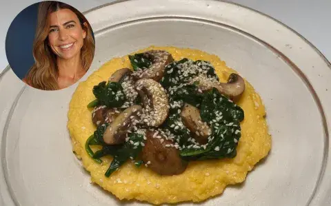 Juliana Awada y su receta infalible de polenta