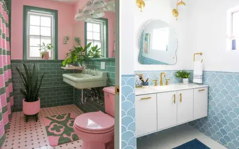 Estas son las tendencias en baños de Pinterest para la próxima temporada