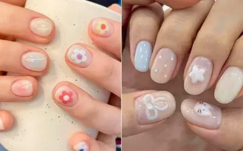 Uñas coreanas: 10 ideas súper creativas para que te inspires y te sumes a la nueva tendencia Uñas coreanas: 10 ideas súper creativas para que te inspires y te sumes a la nueva tendencia
