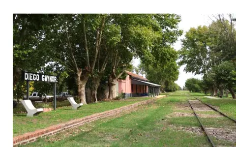 La vieja estación de tren del pueblo fue convertida en un museo