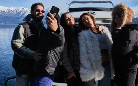 Zaira Nara, Emilia Attias y Brenda Gandini: los mejores looks de nieve