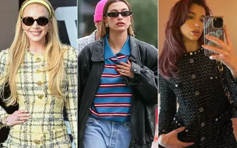 Moda años 90: los looks que vuelven con todo de la mano de Lindsay Lohan, Dua Lipa y Kylie Jenner
