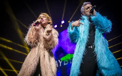 Grandes artistas, más de 2.000 invitados y juegos por doquier en el Movistar Arena