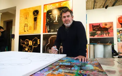 Dónde ver la muestra GRATIS de Milo Lockett inspirada en una leyenda guaraní Dónde ver la muestra GRATIS de Milo Lockett inspirada en una leyenda guaraní