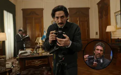 ¿Existió el fotógrafo de Juan Minujín en Menem? Este es el hombre que lo inspiró ¿Existió el fotógrafo de Juan Minujín en Menem? Este es el hombre que lo inspiró