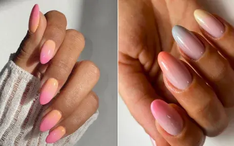 Uñas sorbete: la manicura más dulce y divertida para ponerle color al invierno Uñas sorbete: la manicura más dulce y divertida para ponerle color al invierno