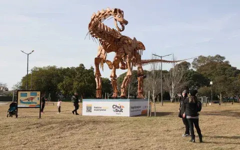 Un dinosaurio en Recoleta: así será la muestra gratuita con un ejemplar a escala
