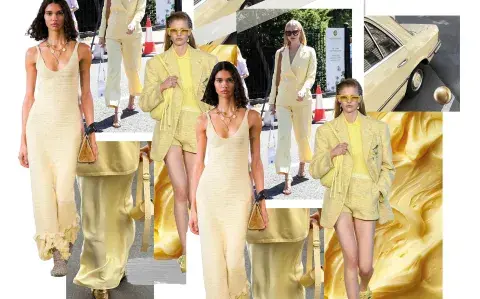 Butter yellow: este será el color estrella de la próxima temporada Butter yellow: este será el color estrella de la próxima temporada