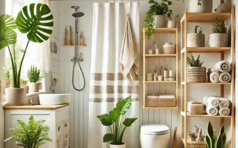 Verde en el baño: las 6 plantas ideales que resisten la humedad y el vapor Verde en el baño: las 6 plantas ideales que resisten la humedad y el vapor