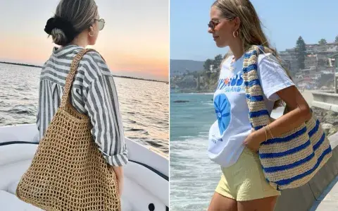 Los bolsos tejidos son tendencia: las mejores ideas para que te inspires la próxima temporada