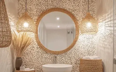 Ni azulejos ni porcelanato: una idea moderna y barata para renovar el baño Ni azulejos ni porcelanato: una idea moderna y barata para renovar el baño