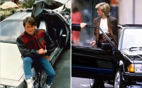 Una expo nos trae los autos más icónicos: del de Lady Di al Delorean de Volver al futuro