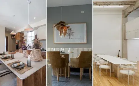 7 mesas que no son de madera y marcan tendencia