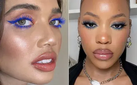 Double denim makeup: el maquillaje que revive la estética de los 2000 y es tendencia Double denim makeup: el maquillaje que revive la estética de los 2000 y es tendencia