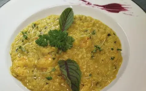 Risotto de langostinos: la receta cremosa que nunca falla Risotto de langostinos: la receta cremosa que nunca falla