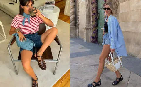 Sandalias de pescador: el calzado vintage que vuelve en 2025 