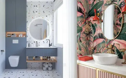 Baños chicos: diseños modernos para espacios pequeños
