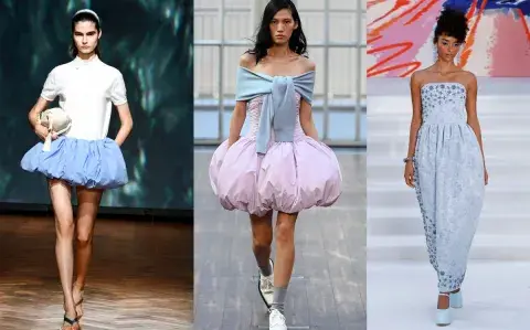 Flecos, volados y lunares: todas las tendencias de la Semana de la Moda de Londres Flecos, volados y lunares: todas las tendencias de la Semana de la Moda de Londres