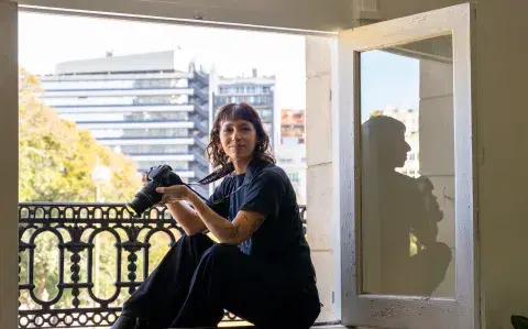 Retiro vintage: así transformó un depto antiguo en un lugar colorido y vibrante