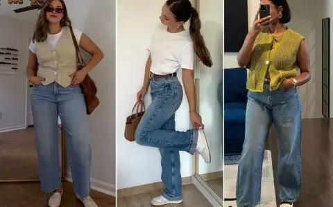 Chau a los jeans oversize: el recto es el corte tendencia para esta primavera Chau a los jeans oversize: el recto es el corte tendencia para esta primavera