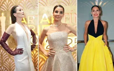 Alfombra roja y estilo: los looks en la gran noche de los Martín Fierro 2025