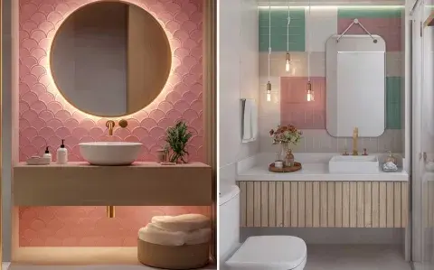 Ideas para iluminar un baño o toilette