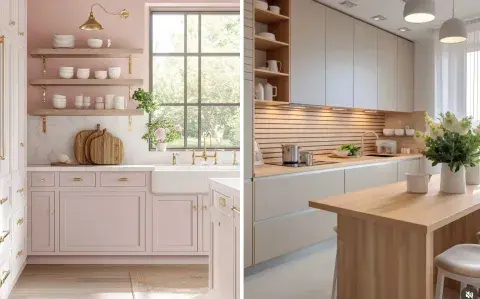 Ni azulejos ni porcelanato: revestimientos modernos para la cocina en 2025 Ni azulejos ni porcelanato: revestimientos modernos para la cocina en 2025