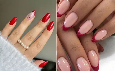 Uñas rojas elegantes: 7 diseños que perfectos para cualquier ocasión Uñas rojas elegantes: 7 diseños que perfectos para cualquier ocasión