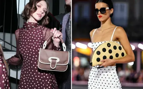 ¿Hay que decirle adiós a las rayas? Por qué los lunares serán furor en la primavera 2025