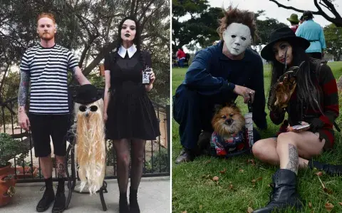 Halloween en pareja y con amigos: disfraces originales que todos van a amar