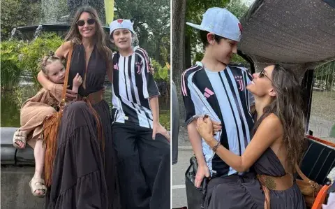Boho chic: el look súper fresco que eligió Pampita para pasear en familia por Nueva York