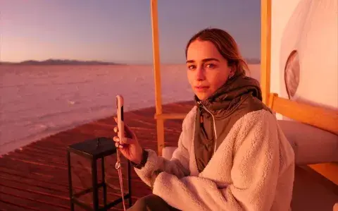 Las fotos de la visita de Emilia Clarke en la Argentina