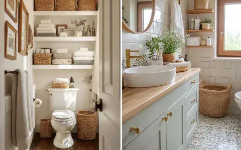 Mini baños: 10 ideas económicas y fáciles para decorarlos con estilo