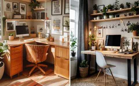 Mini escritorios: 10 ideas para solucionar el home office en espacios pequeños Mini escritorios: 10 ideas para solucionar el home office en espacios pequeños