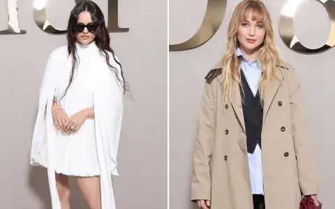 De Rosalía a Jennifer Lawrence, los looks de las celebrities en París Fashion Week