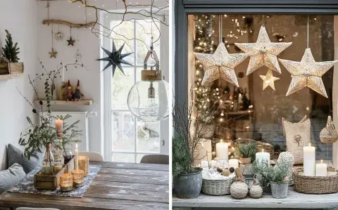 Navidad en blanco y madera: el estilo escandinavo que arrasa en Pinterest Navidad en blanco y madera: el estilo escandinavo que arrasa en Pinterest