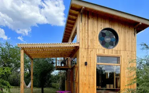 Una mini casa sustentable en Traslasierra: ideas para inspirarte Una mini casa sustentable en Traslasierra: ideas para inspirarte