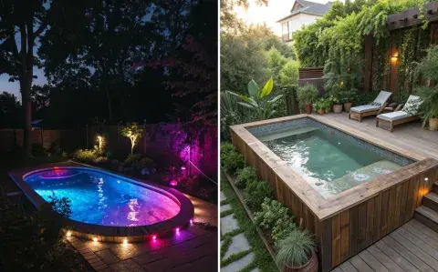 Inspiración tropical: 5 mini piletas que transforman cualquier jardín