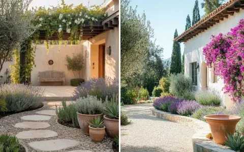 Jardín mediterráneo: cómo recrear este estilo en tu casa en Argentina