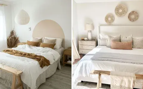 Adiós al respaldo de cama: la tendencia que pisa fuerte en dormitorios minimalistas