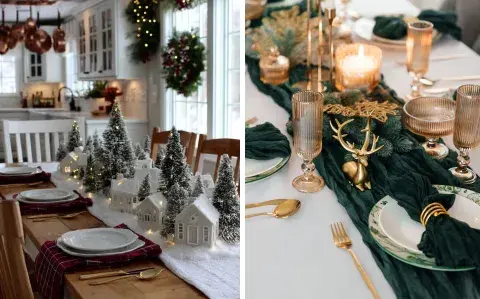 Adiós a los centros de mesa navideños: esta es la tendencia que será furor Adiós a los centros de mesa navideños: esta es la tendencia que será furor